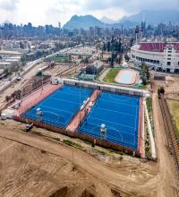 Centro de entrenamiento hockey Césped